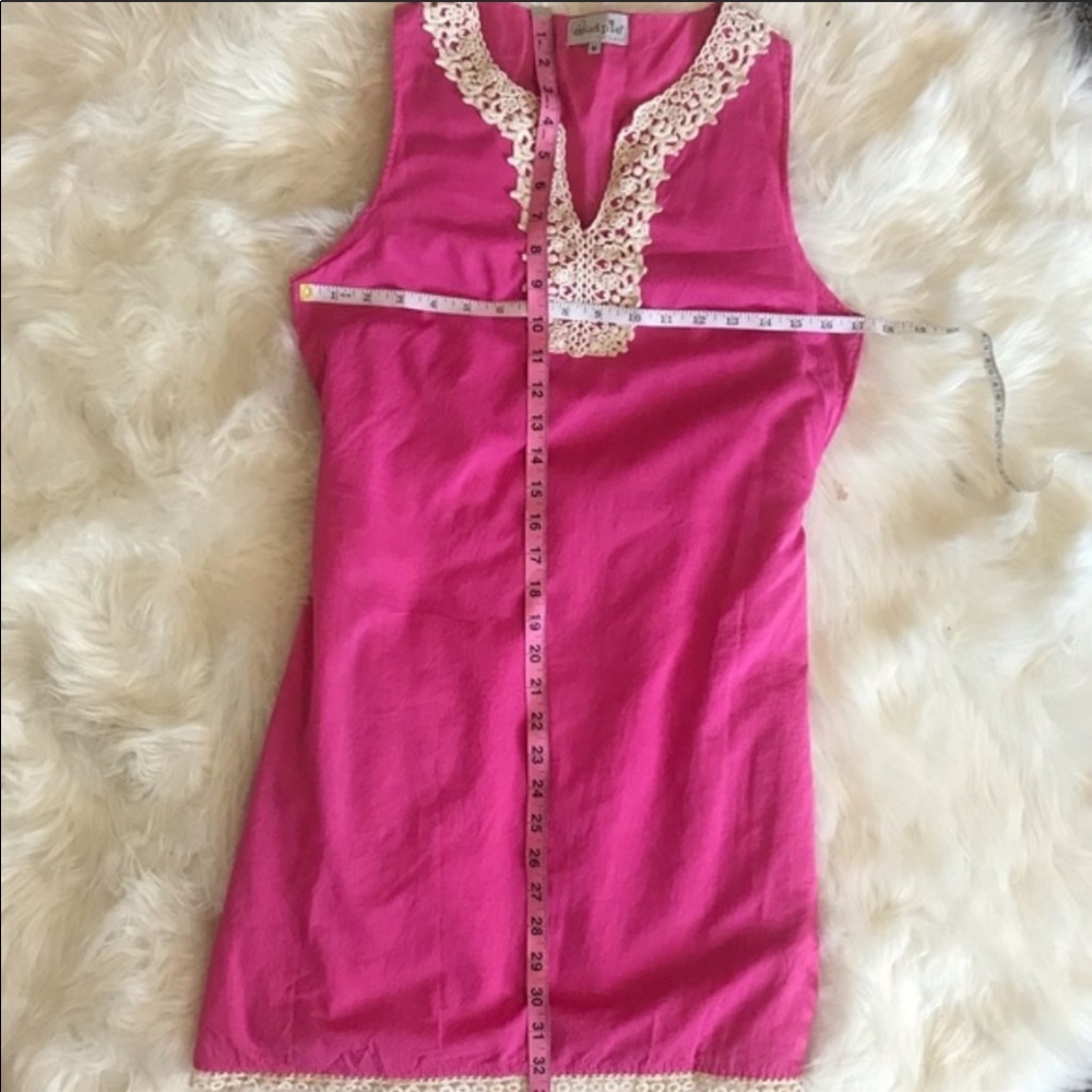 Pink lace Mud Pie dress